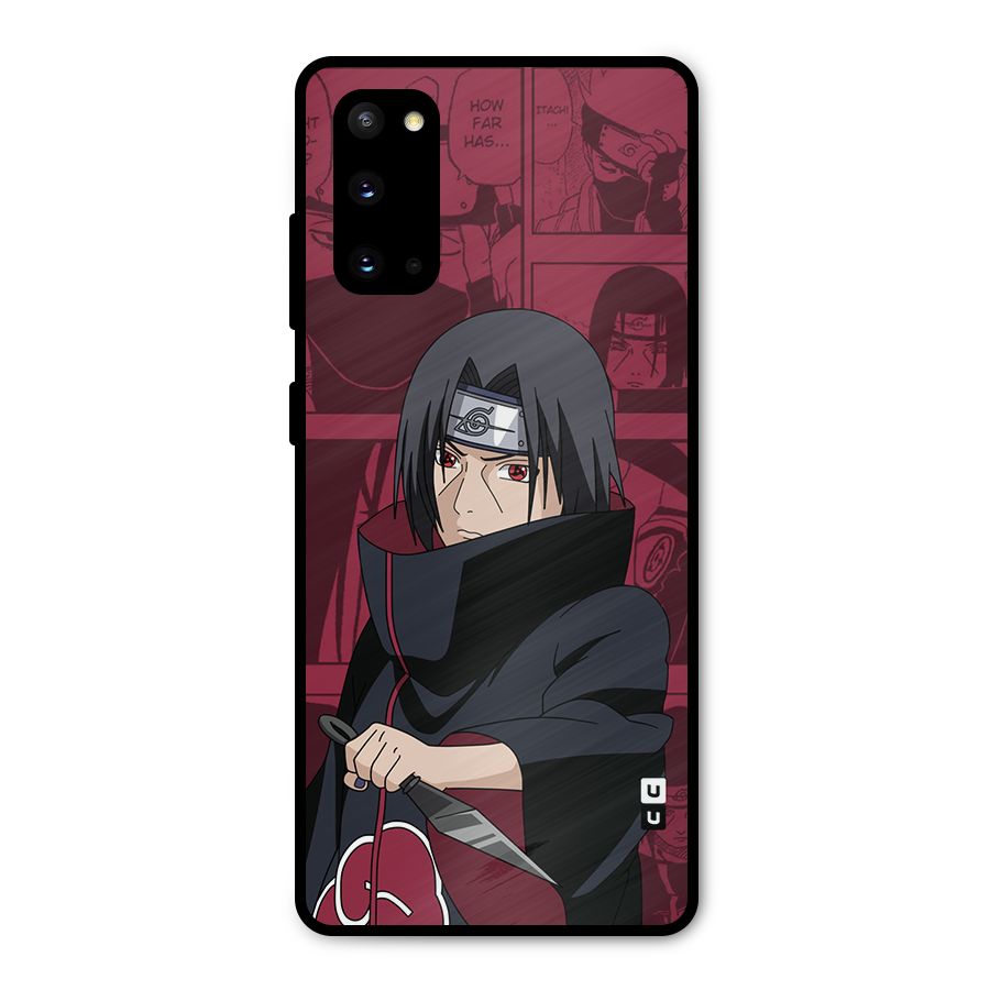 Mang Itachi Metal Back Case for Galaxy S20