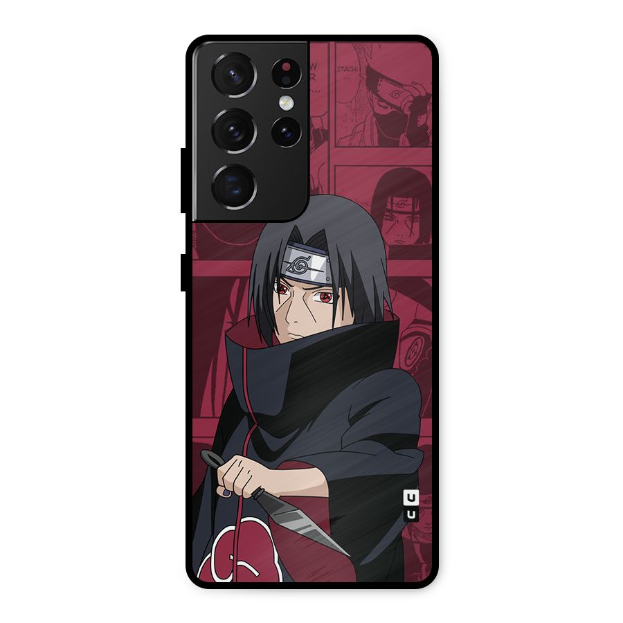 Mang Itachi Metal Back Case for Galaxy S21 Ultra 5G