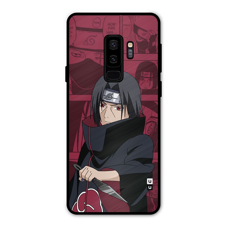 Mang Itachi Metal Back Case for Galaxy S9 Plus
