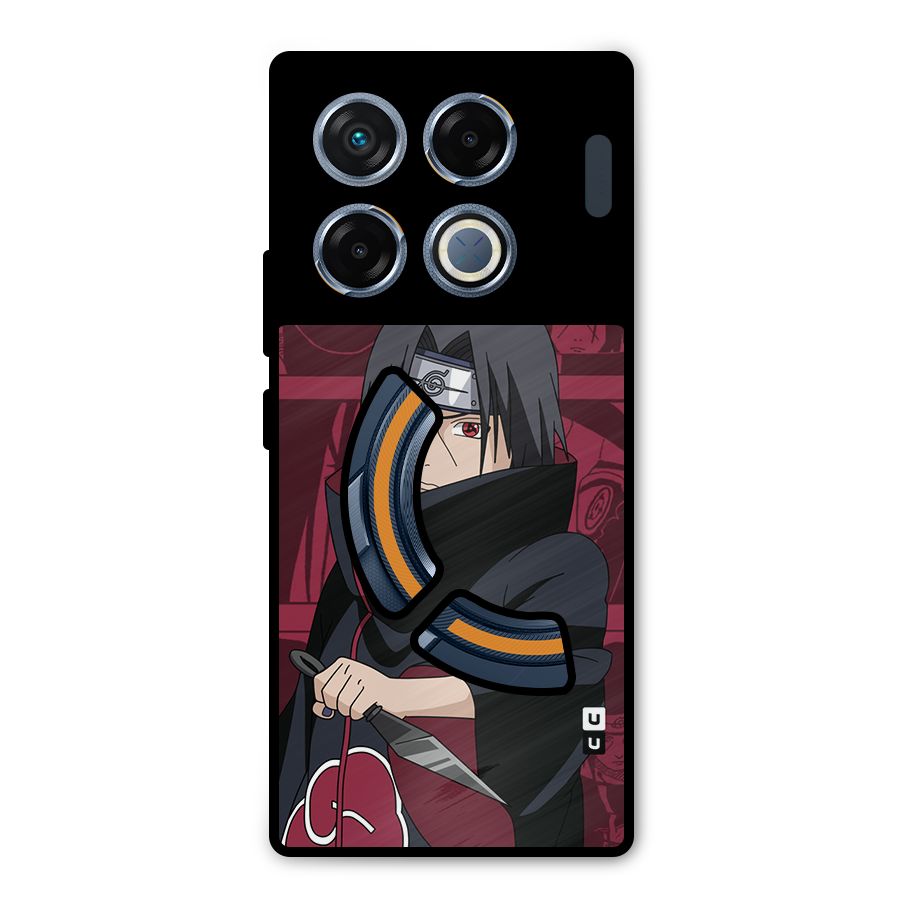 Mang Itachi Metal Back Case for Infinix GT 20 Pro