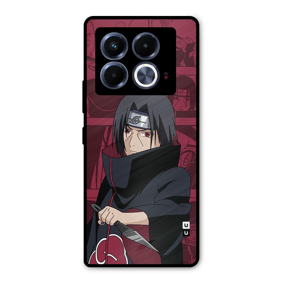 Mang Itachi Metal Back Case for Infinix Note 40 5G