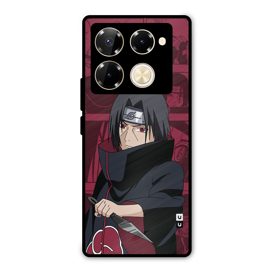 Mang Itachi Metal Back Case for Infinix Note 40 Pro Plus