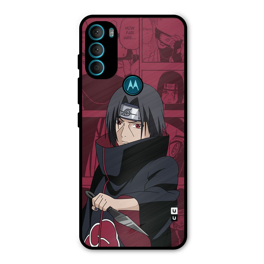 Mang Itachi Metal Back Case for Moto G71 5G
