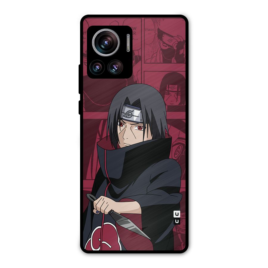 Mang Itachi Metal Back Case for Motorola Edge 30 Ultra