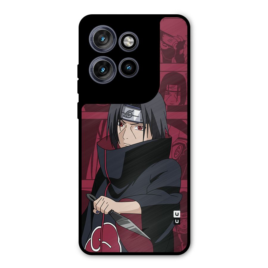 Mang Itachi Metal Back Case for Motorola Edge 50 Neo