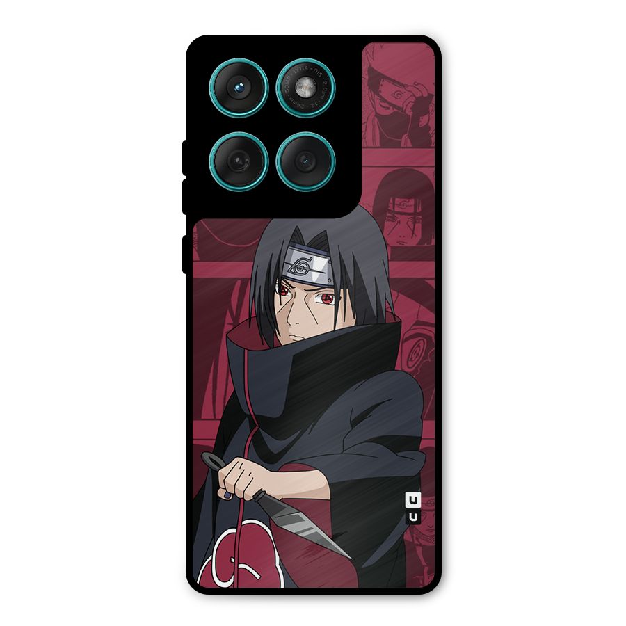 Mang Itachi Metal Back Case for Motorola Edge 60 Fusion
