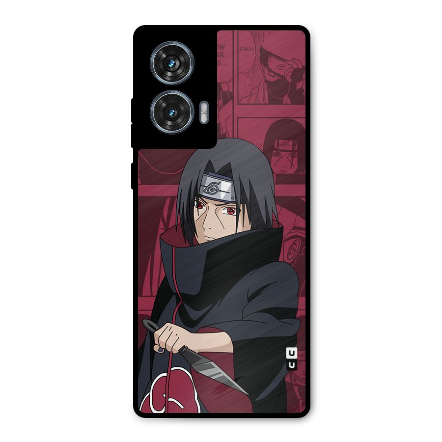 Mang Itachi Metal Back Case for Motorola G96