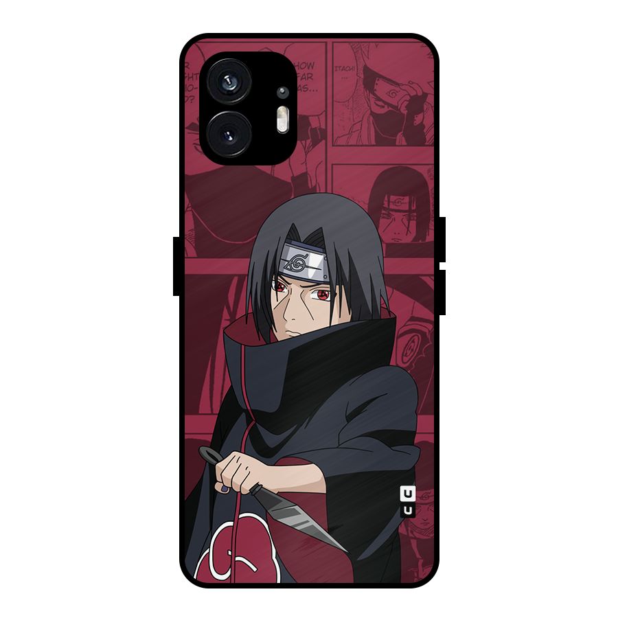 Mang Itachi Metal Back Case for Nothing Phone 2