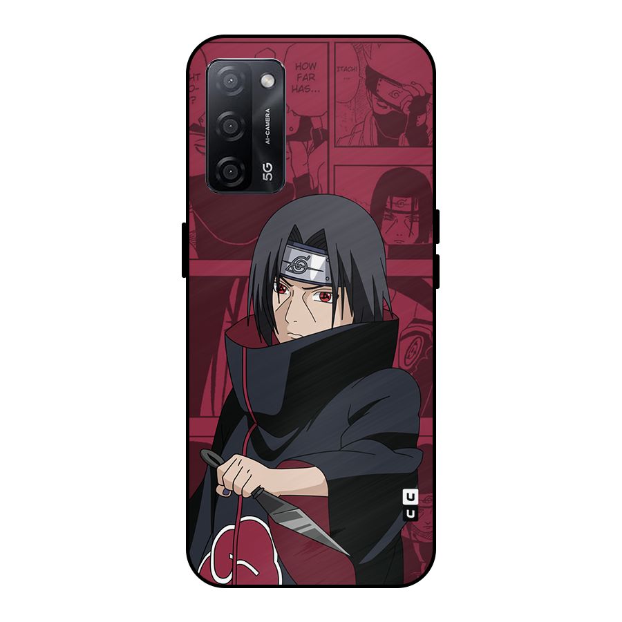 Mang Itachi Metal Back Case for Oppo A53s 5G