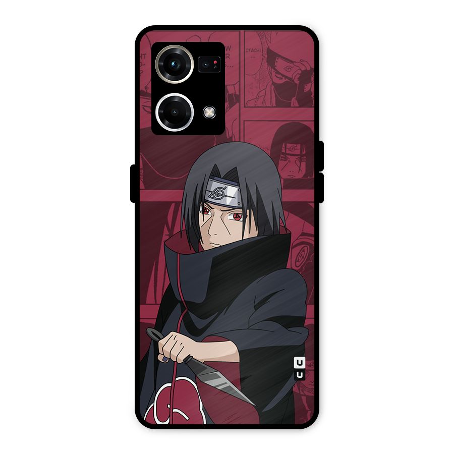Mang Itachi Metal Back Case for Oppo F21s Pro 4G