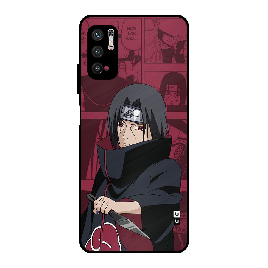 Mang Itachi Metal Back Case for Poco M3 Pro 5G