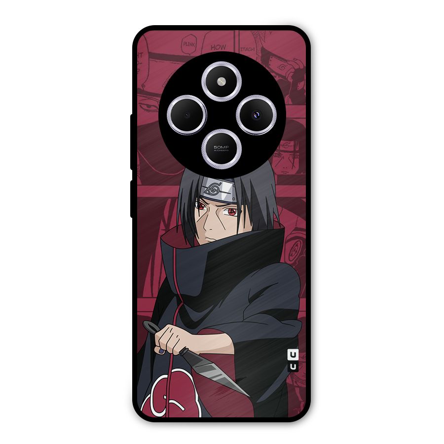 Mang Itachi Metal Back Case for Poco M7