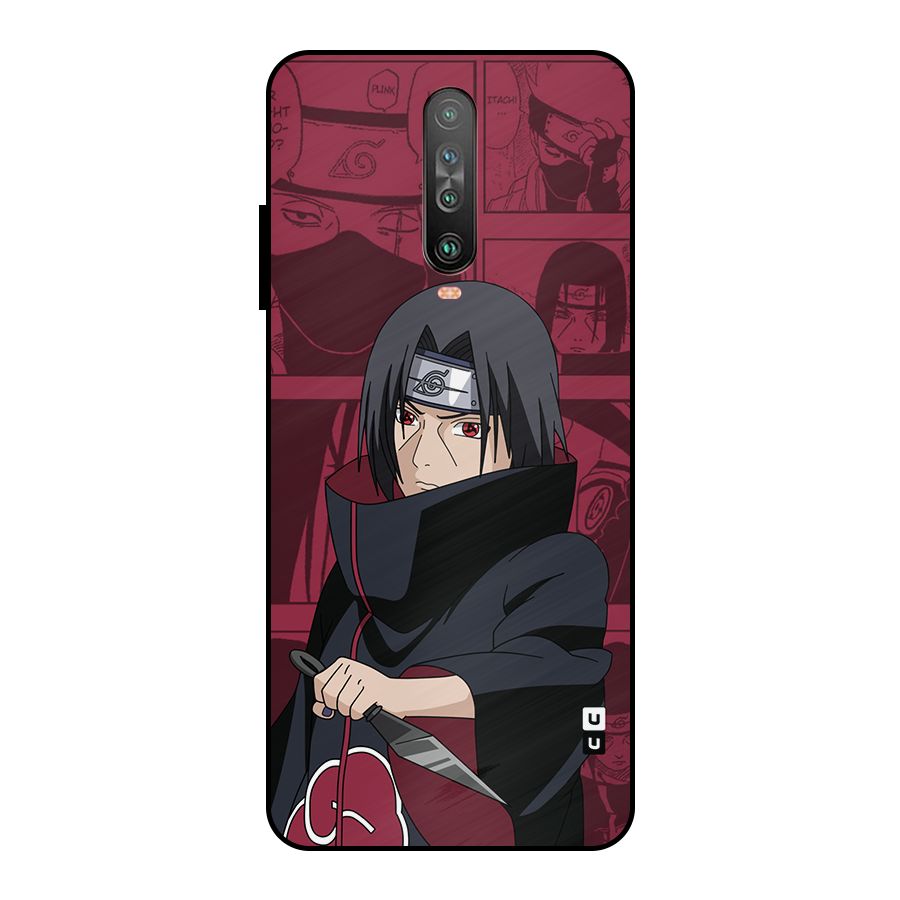 Mang Itachi Metal Back Case for Poco X2