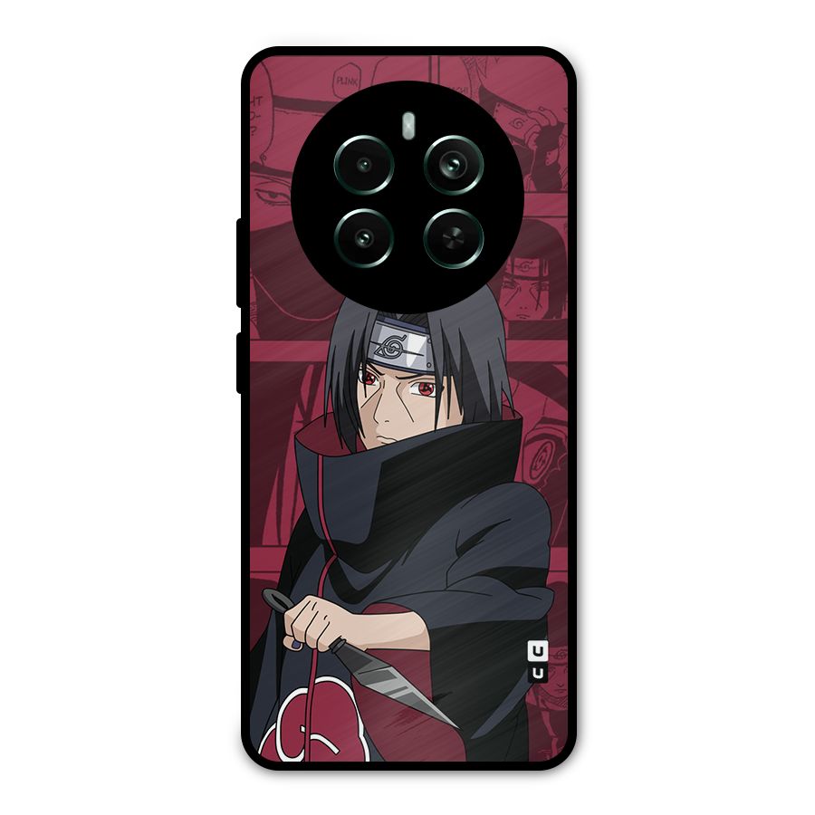 Mang Itachi Metal Back Case for Realme 12 Pro Plus