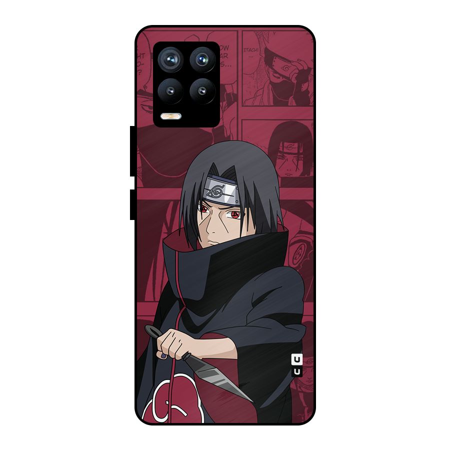 Mang Itachi Metal Back Case for Realme 8 Pro