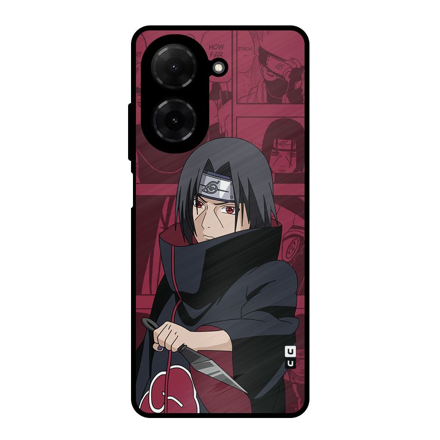 Mang Itachi Metal Back Case for Redmi A5 4G