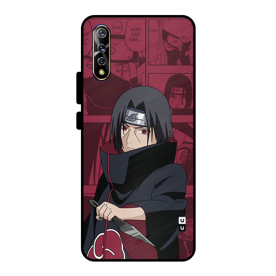 Mang Itachi Metal Back Case for Vivo S1