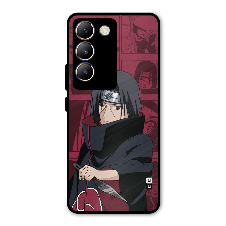 Mang Itachi Metal Back Case for Vivo T3 5G