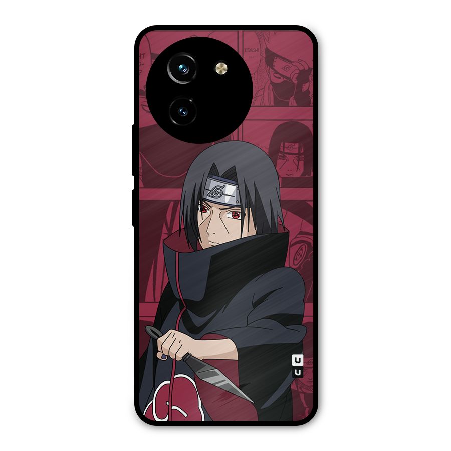 Mang Itachi Metal Back Case for Vivo T3x