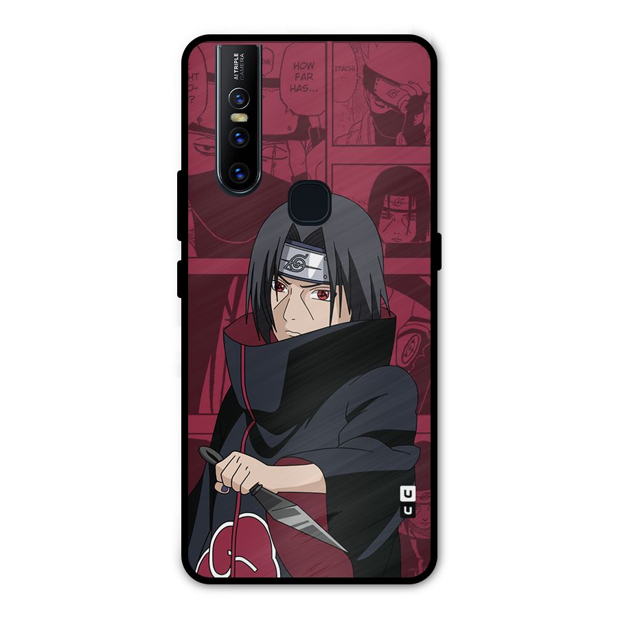 Mang Itachi Metal Back Case for Vivo V15