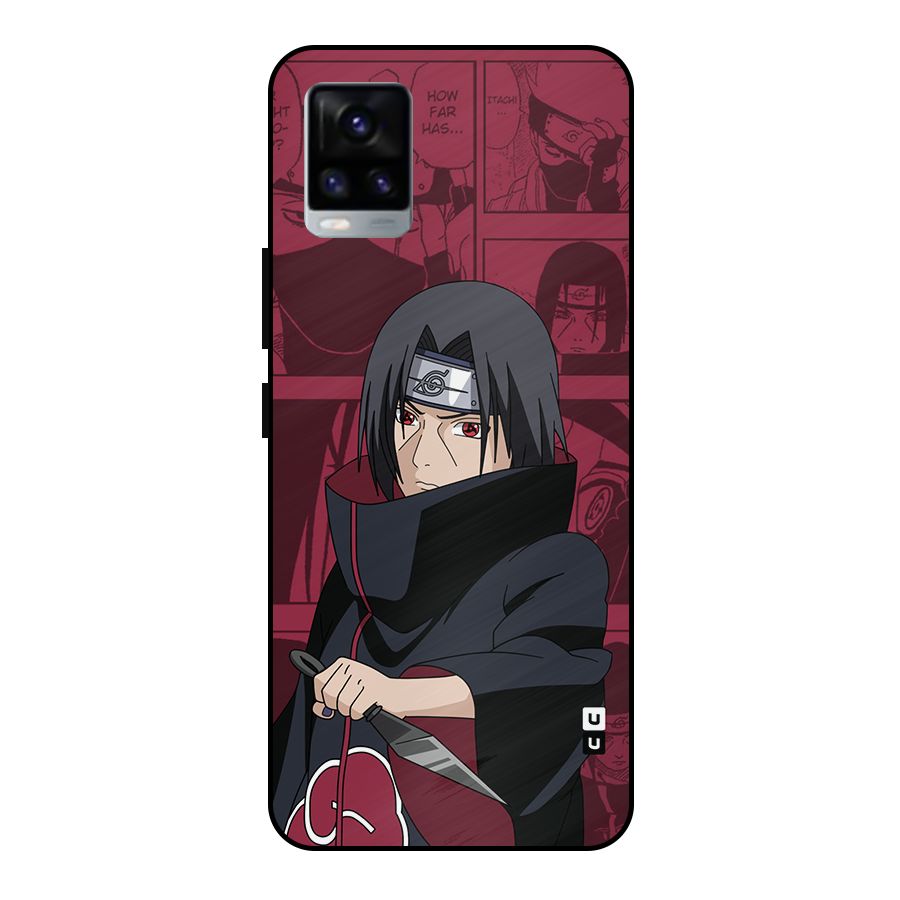 Mang Itachi Metal Back Case for Vivo V20 2021