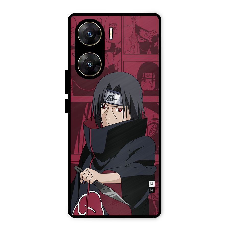Mang Itachi Metal Back Case for Vivo V29e
