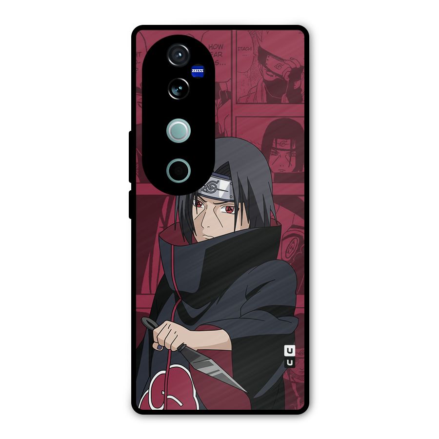 Mang Itachi Metal Back Case for Vivo V40