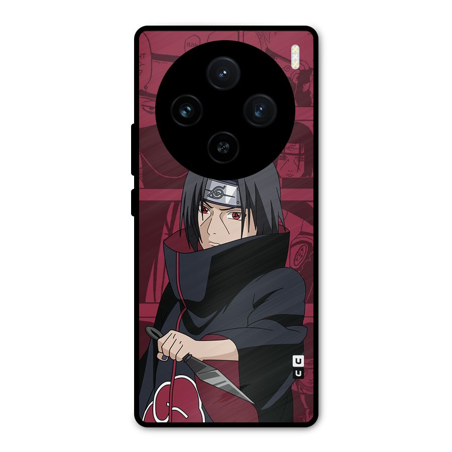 Mang Itachi Metal Back Case for Vivo X100