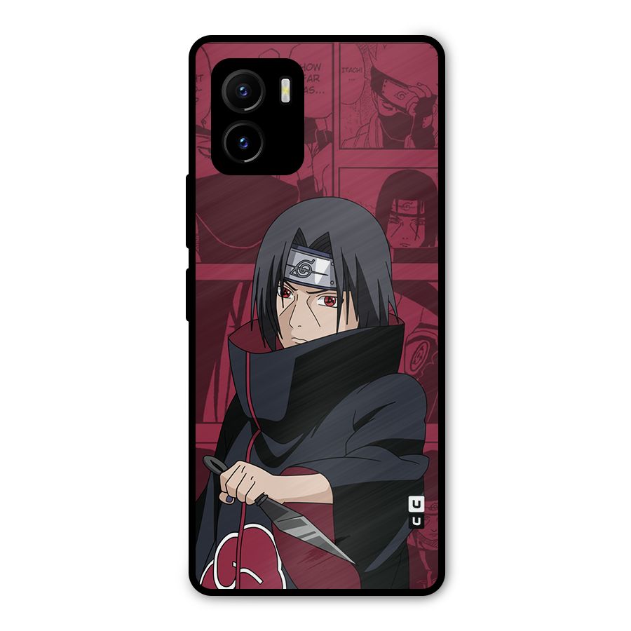 Mang Itachi Metal Back Case for Vivo Y15s