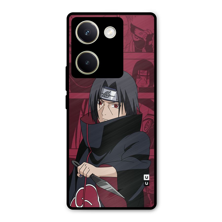 Mang Itachi Metal Back Case for Vivo Y200 Pro