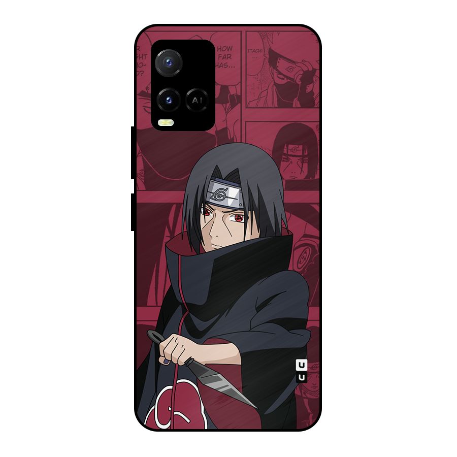 Mang Itachi Metal Back Case for Vivo Y21