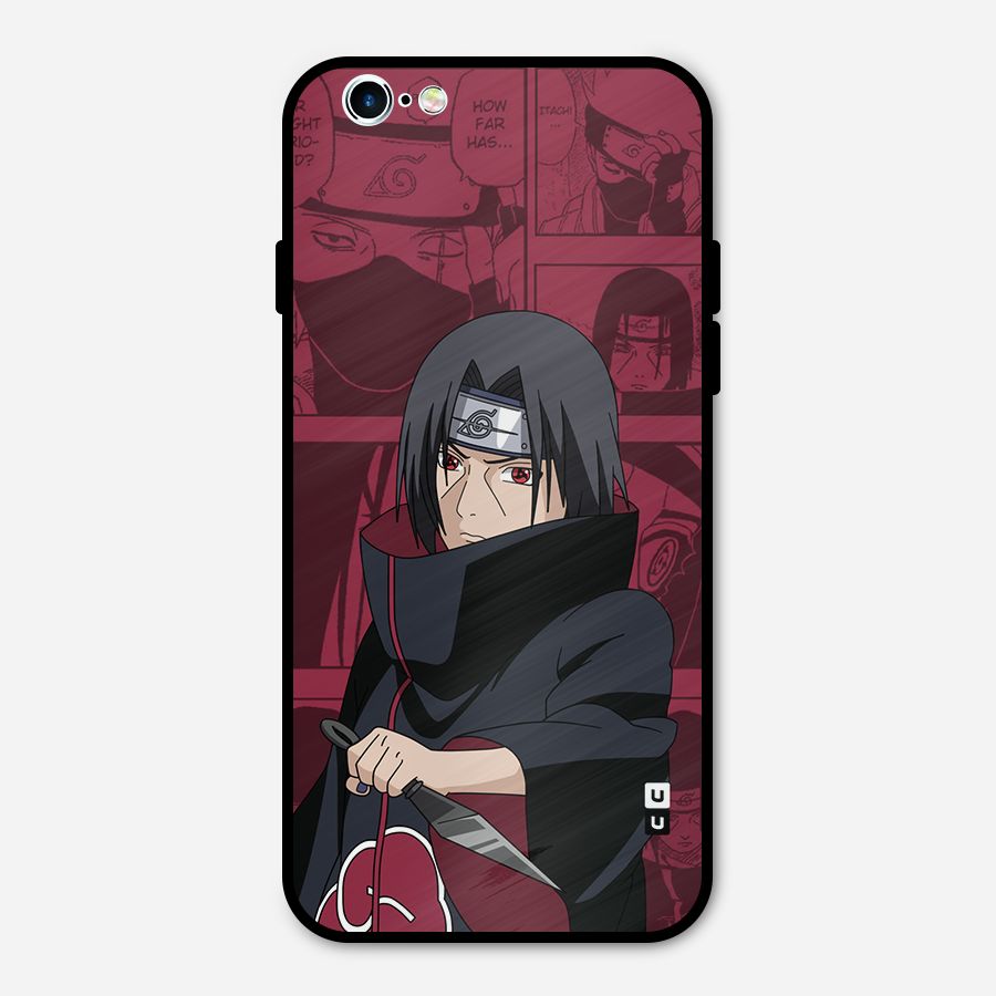 Mang Itachi Metal Back Case for iPhone 6 6s