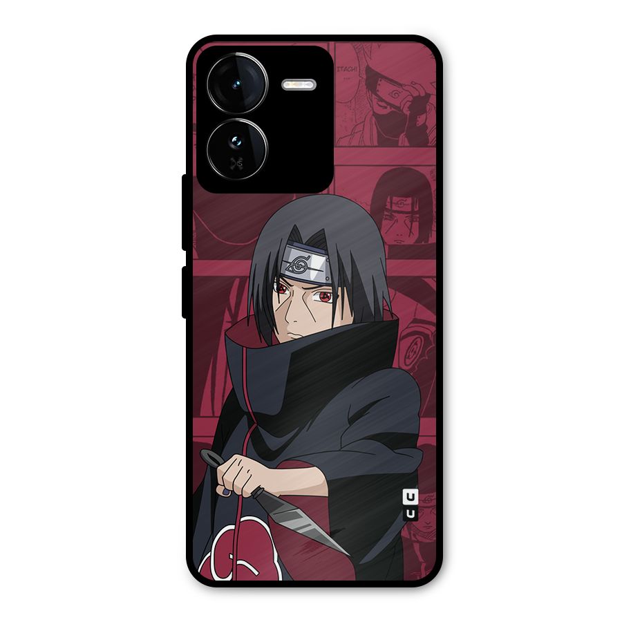 Mang Itachi Metal Back Case for iQOO Z9