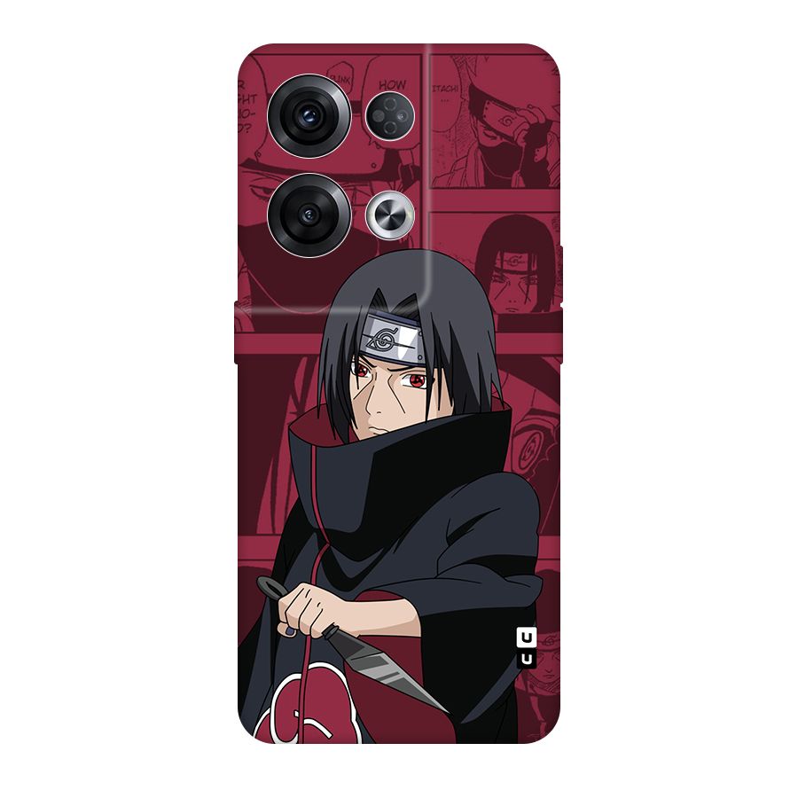 Mang Itachi Original Polycarbonate Back Case for Oppo Reno8 Pro 5G