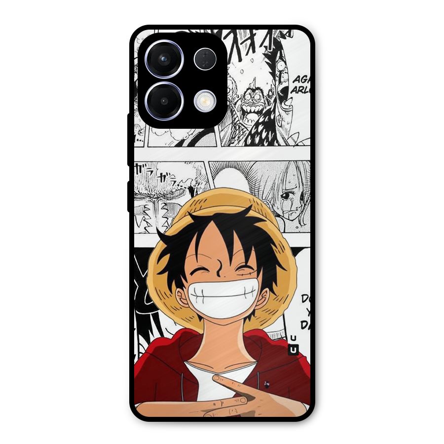 Manga Style Luffy Metal Back Case for Oppo K13