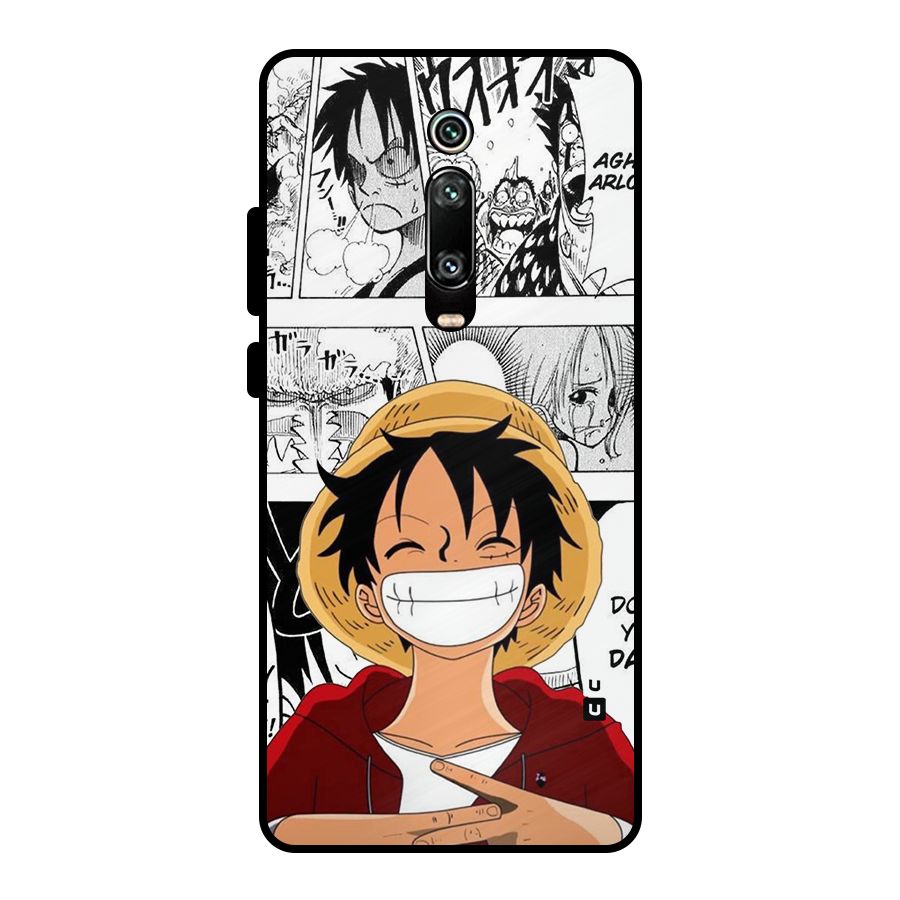 Manga Style Luffy Metal Back Case for Redmi K20 Pro