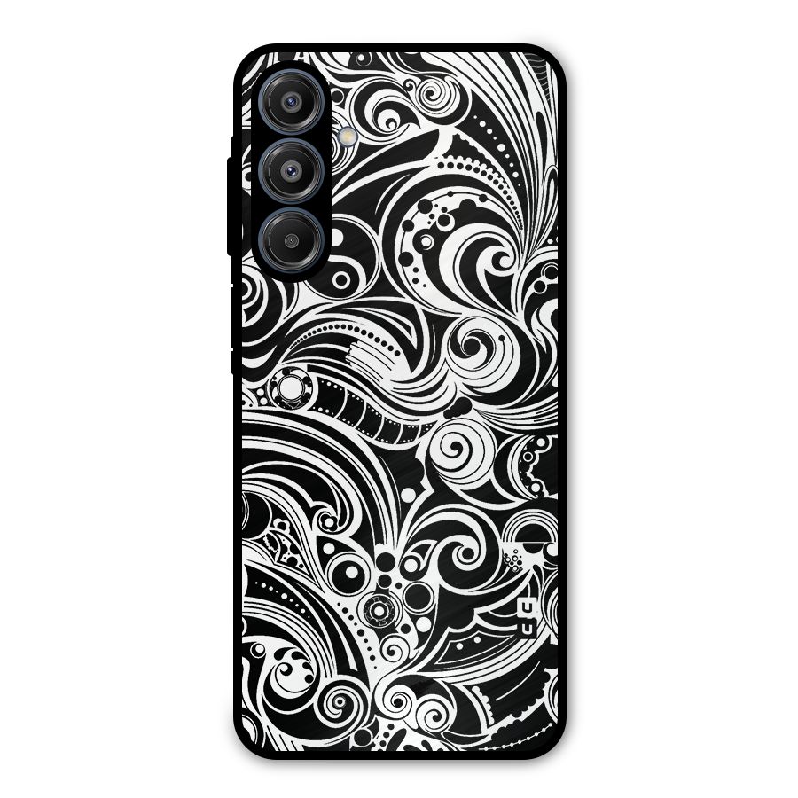 Maori Art Design Abstract Metal Back Case for Galaxy A16 5G