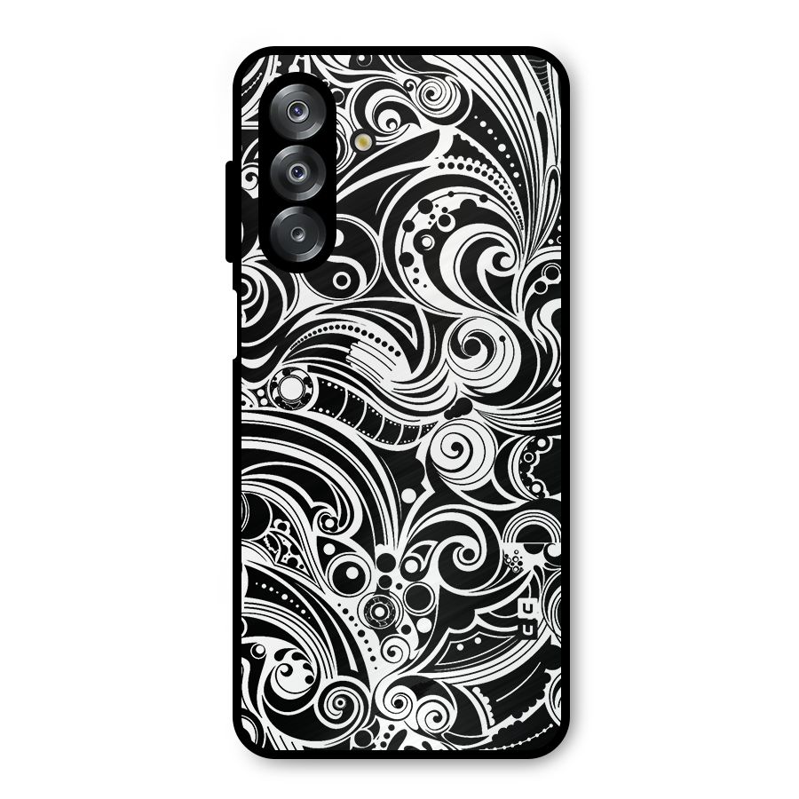 Maori Art Design Abstract Metal Back Case for Galaxy A26