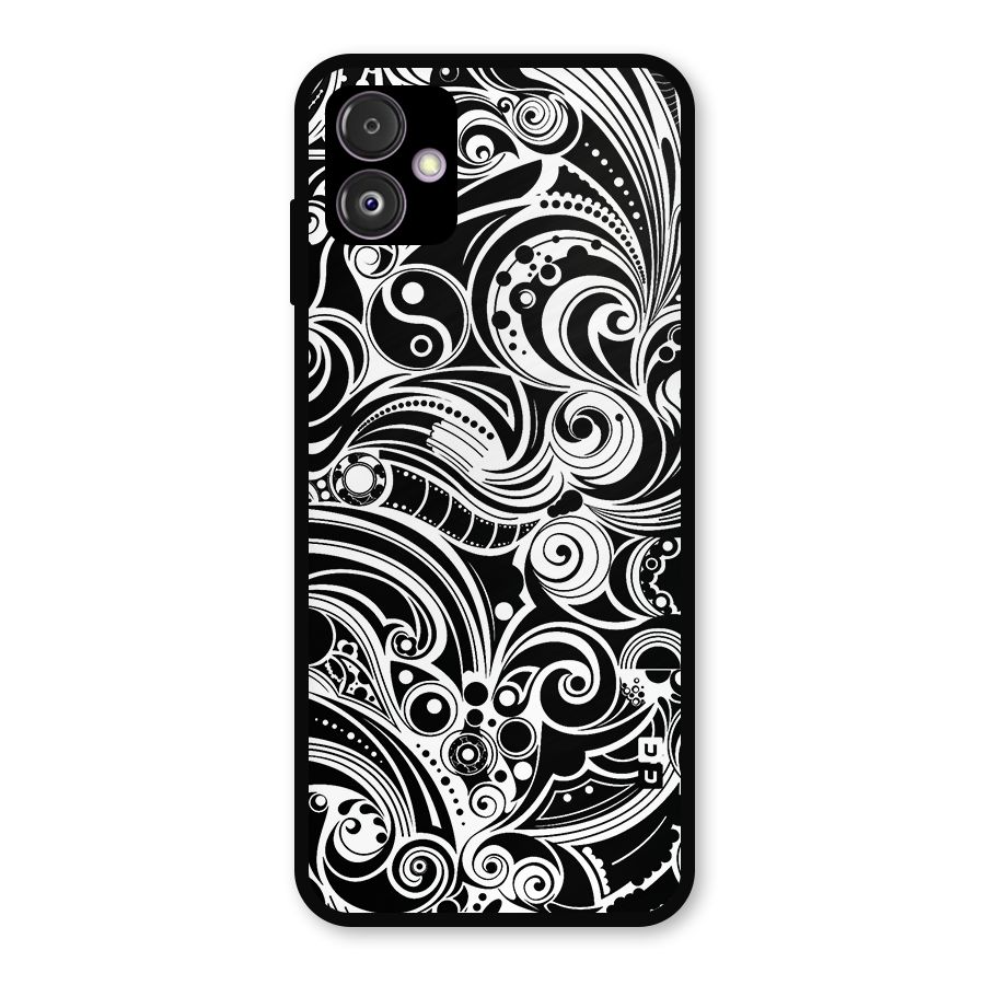 Maori Art Design Abstract Metal Back Case for Galaxy F14