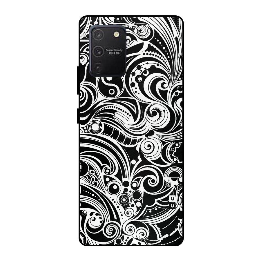 Maori Art Design Abstract Metal Back Case for Galaxy S10 Lite
