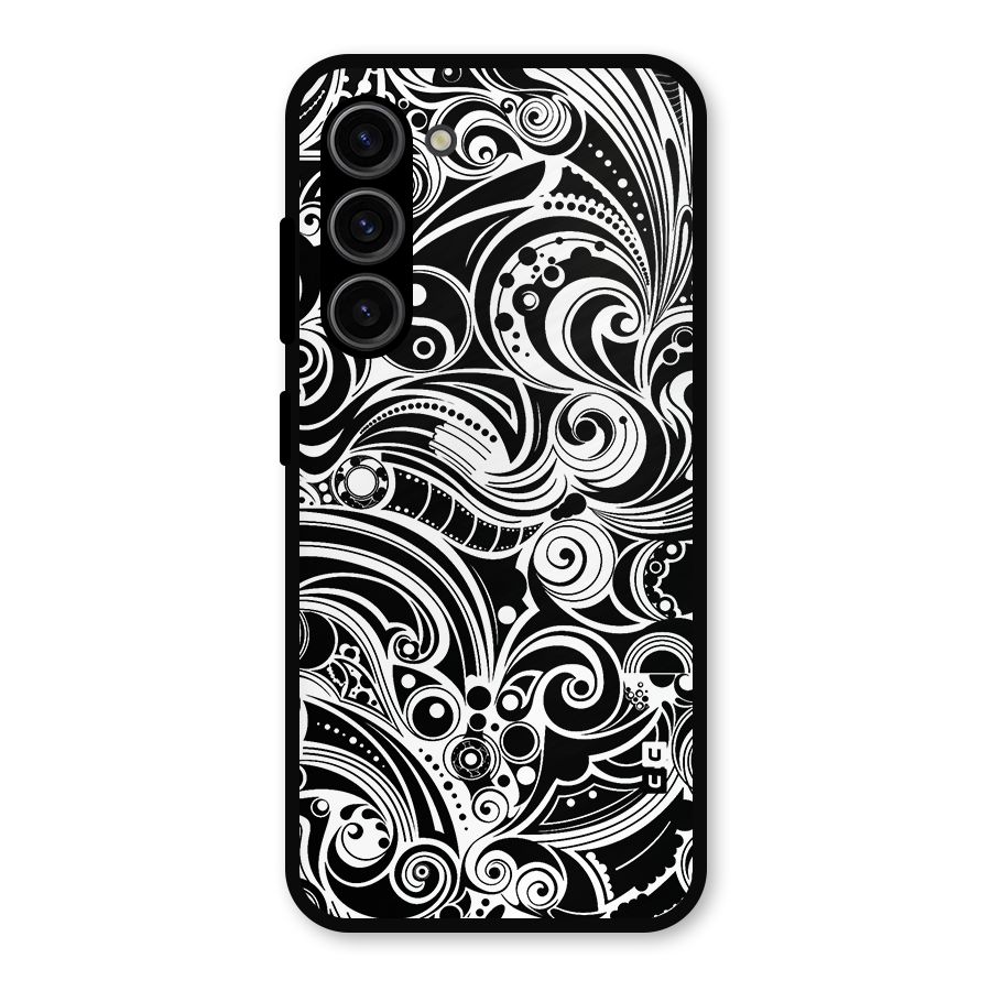 Maori Art Design Abstract Metal Back Case for Galaxy S23