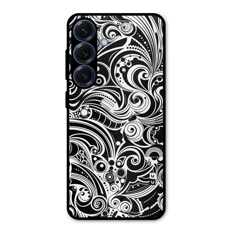 Maori Art Design Abstract Metal Back Case for Galaxy S25
