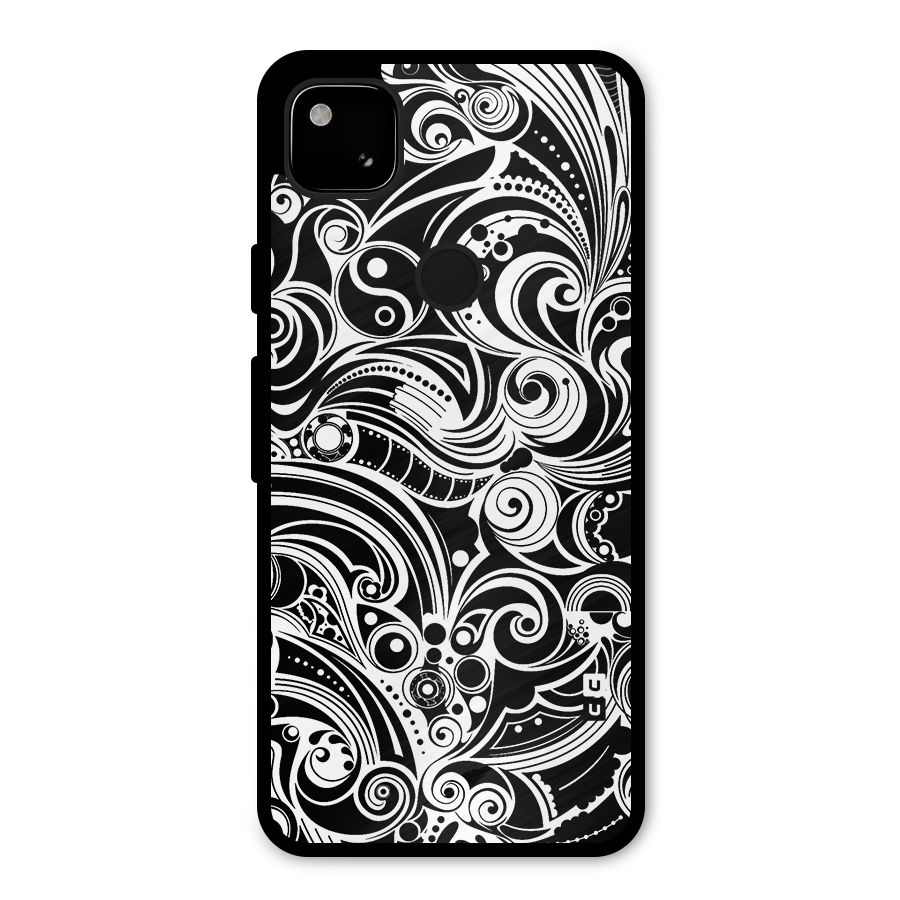 Maori Art Design Abstract Metal Back Case for Google Pixel 4a