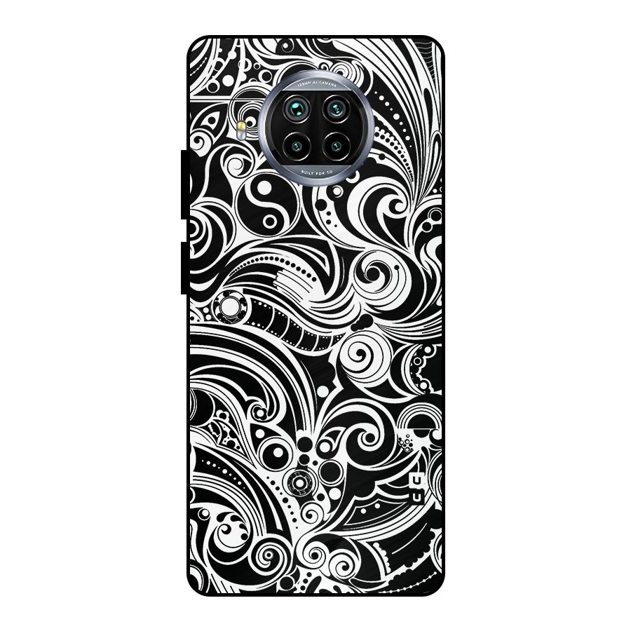 Maori Art Design Abstract Metal Back Case for Mi 10i