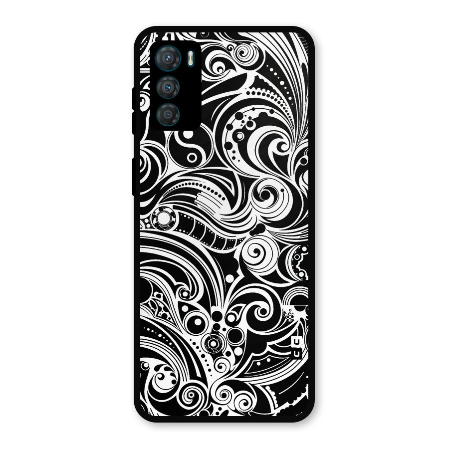 Maori Art Design Abstract Metal Back Case for Moto G42
