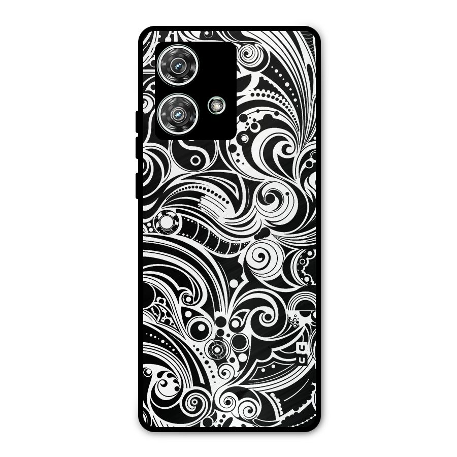 Maori Art Design Abstract Metal Back Case for Motorola Edge 40 Neo