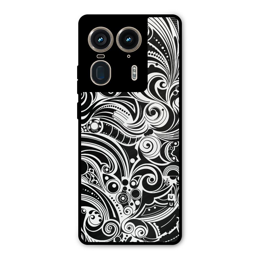 Maori Art Design Abstract Metal Back Case for Motorola Edge 50 Ultra