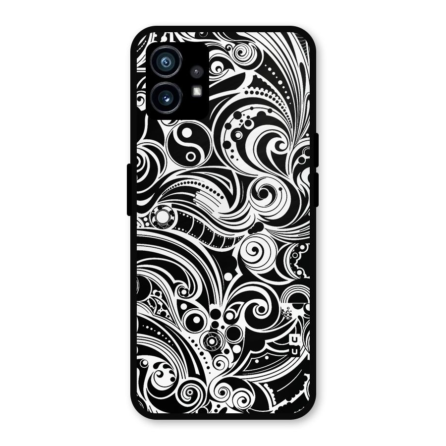 Maori Art Design Abstract Metal Back Case for Nothing Phone 1