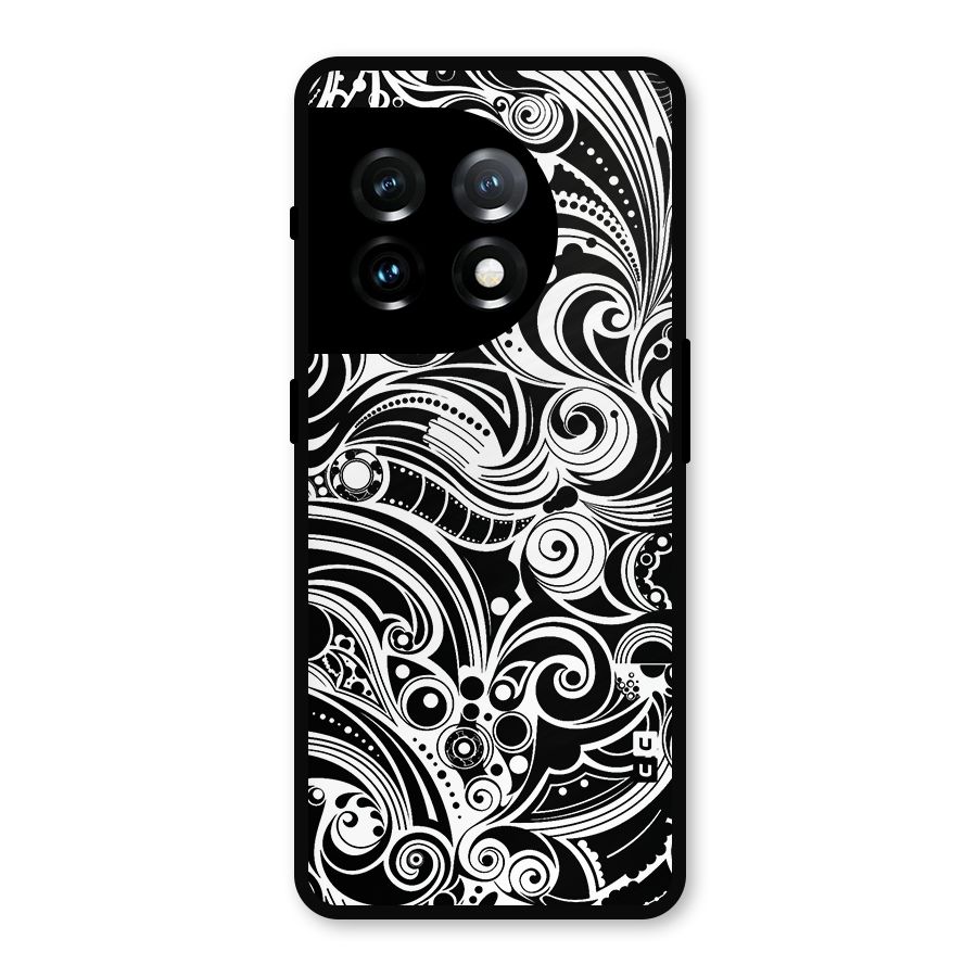 Maori Art Design Abstract Metal Back Case for OnePlus 11