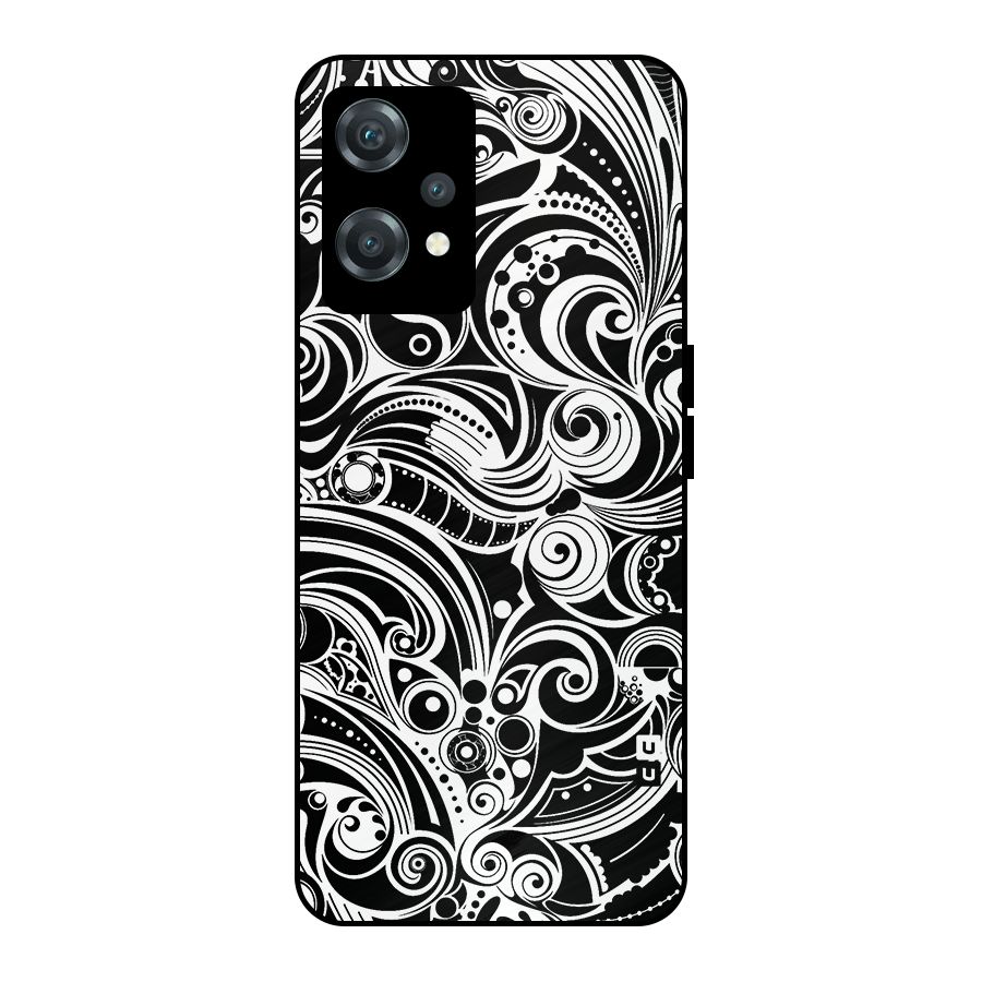 Maori Art Design Abstract Metal Back Case for OnePlus Nord CE 2 Lite 5G